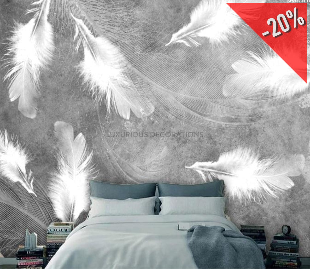 Feather Wall Designs